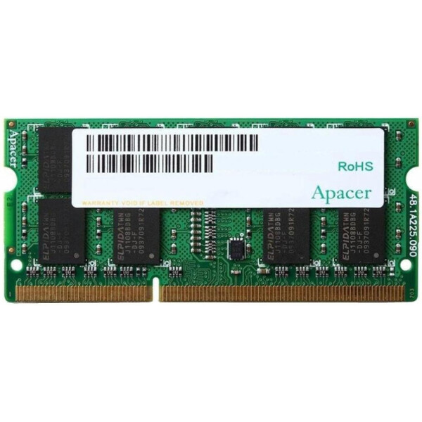 

Оперативная память SoDIMM DDR3L 4GB 1600 MHz Apacer (DV.04G2K.KAM)