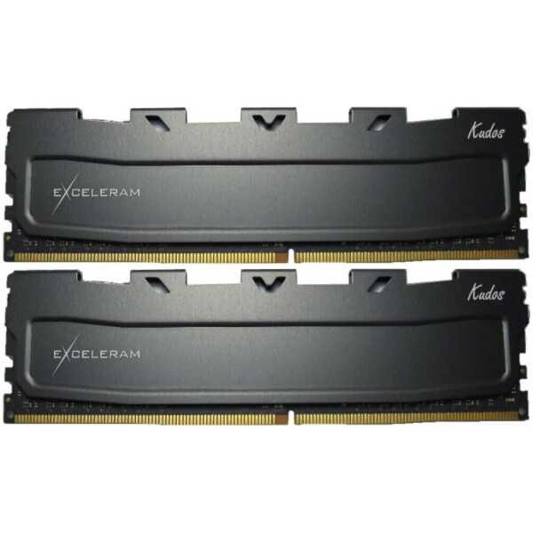 

Оперативная память DDR4 16GB (2x8GB) 2400 MHz Black Kudos eXceleram (EKBLACK4162415AD)