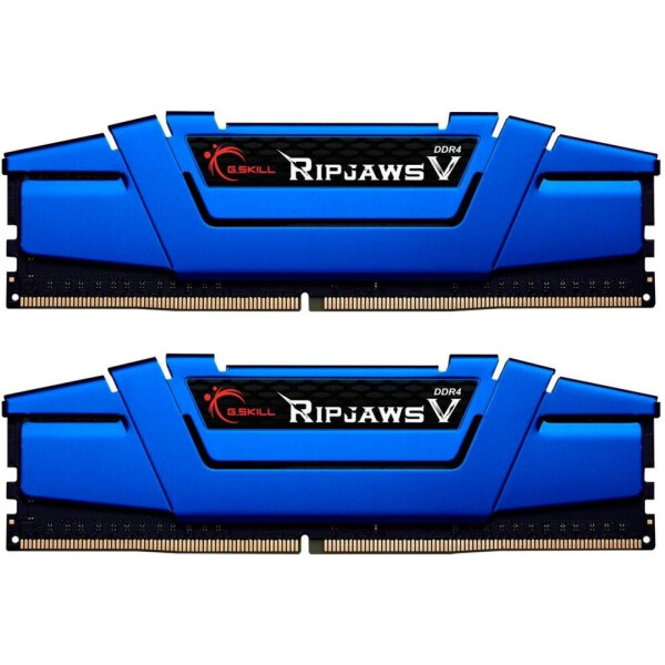 

DDR4 16GB (2x8GB) 2666 MHz RipjawsV Blue G.Skill (F4-2666C15D-16GVB)