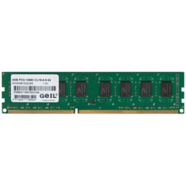 

Модуль памяти RAM Geil DDR4 4GB/2400 (GN44GB2400C17S) bulk для компьютера