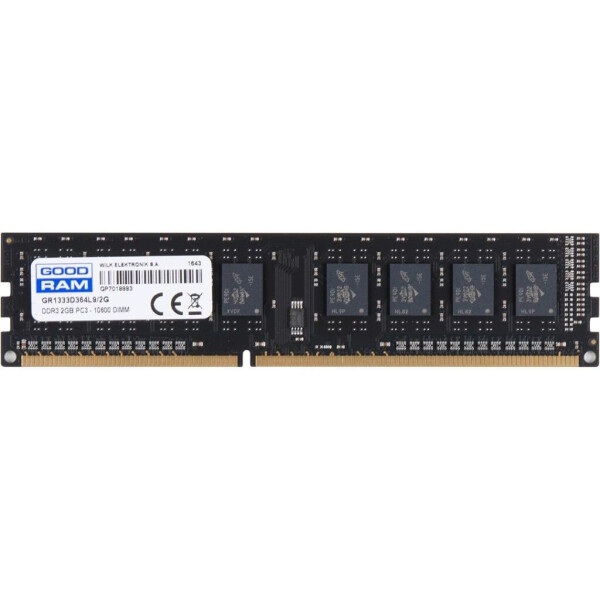 

DDR3 2GB 1333 MHz GOODRAM (GR1333D364L9/2G)