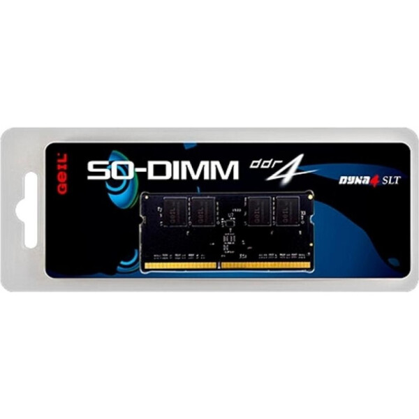 

SoDIMM DDR4 16GB 2666MHz GEIL (GS416GB2666C19SC)