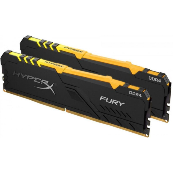 

Оперативная память DDR4 32GB (2x16GB) 2400 MHz HyperX Fury Black RGB Kingston (HX424C15FB3AK2/32)