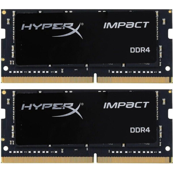 

SoDIMM DDR4 32GB (2x16GB) 2400 MHz HyperX Impact Kingston (HX424S14IBK2/32)