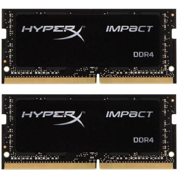 

Оперативная память SoDIMM DDR4 32GB (2x16GB) 3200 MHz HyperX Impact Kingston (HX432S20IBK2/32)