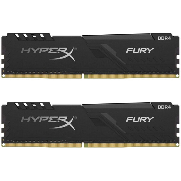 

Оперативная память DDR4 32GB (2x16GB) 3733 MHz HyperX Fury Black Kingston (HX437C19FB3K2/32)