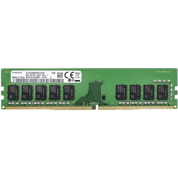 

DDR4 8Gb ECC UDIMM 2666MHz 1Rx8 1.2V CL19 Samsung (M391A1K43BB2-CTD)