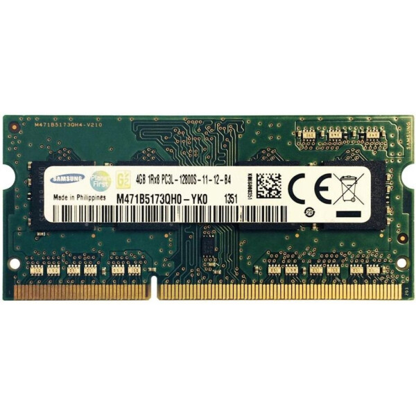 

Оперативная память Samsung DDR3 SO-DIMM 1600 4Gb C11 (M471B5173QH0-YK0) 1.35v