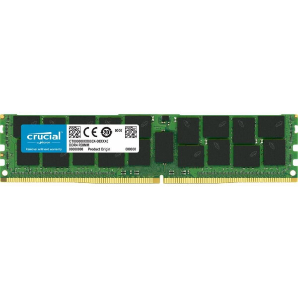

DDR4 32GB ECC RDIMM 2933MHz 2Rx8 1.2V CL21 MICRON (MTA18ASF4G72PDZ-2G9B2)
