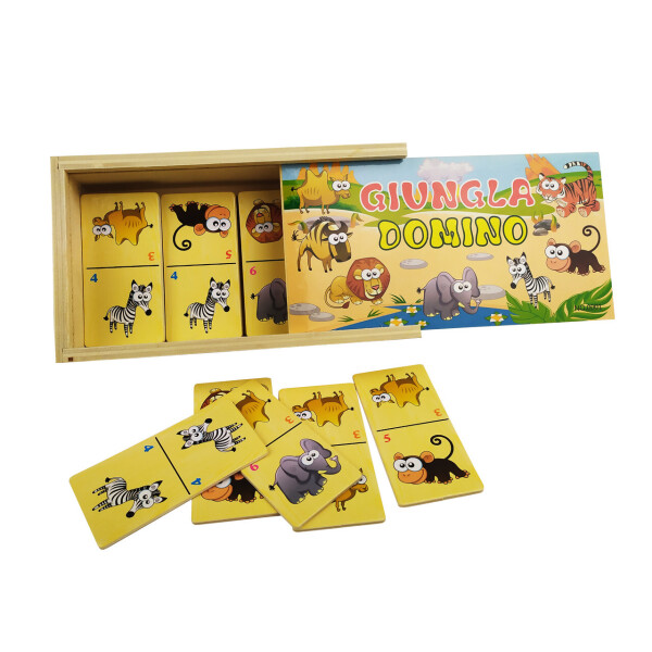 

Деревянная игрушка Домино MD 2198 (Животные Африки)
