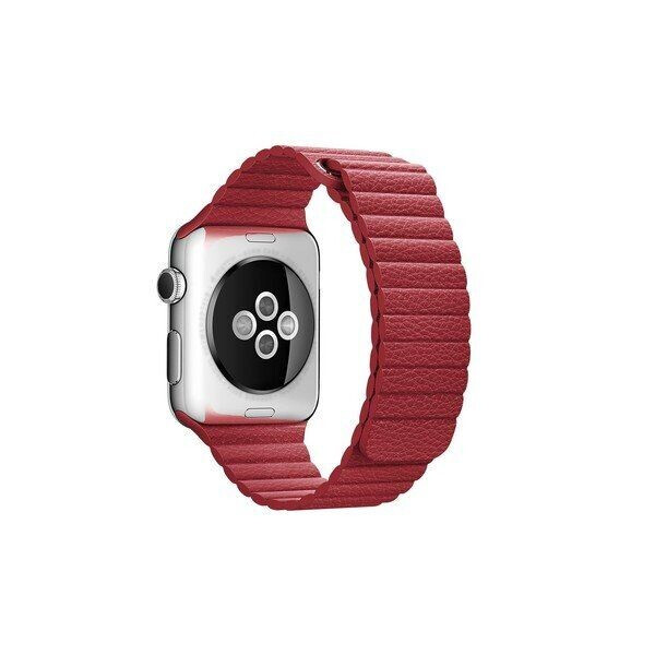 

Ремешок Leather Loop Bracelet для Apple Watch 38mm/40mm Red