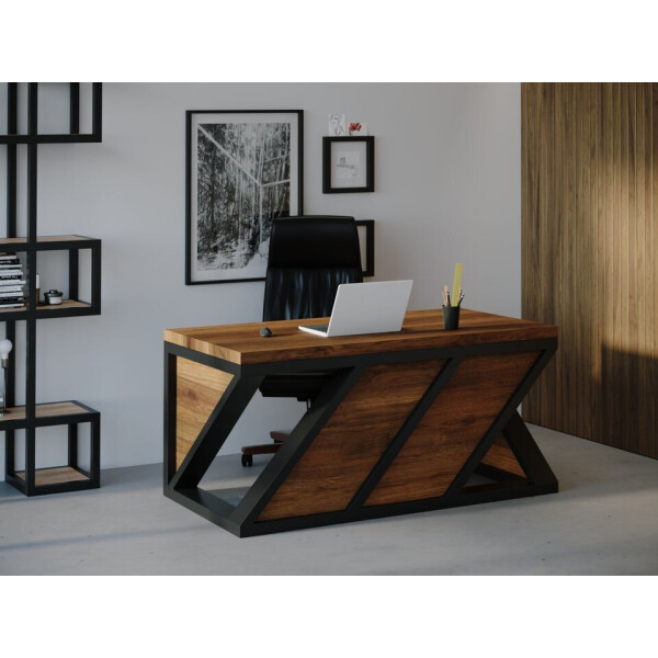 

Компьютерный стол Skandi Wood SW072 Алабама 200 х 80 х 75 см МДФ+Шпон Дуб Коричневый (SW07220875BrOMDF)