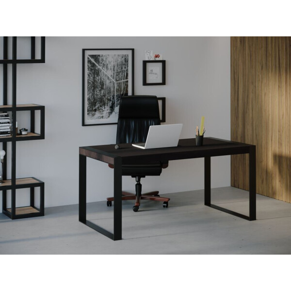 

Компьютерный стол Skandi Wood SW056 Мичиган 180 х 80 х 75 см МДФ+Шпон Дуб Венге (SW05618875weOMDF)