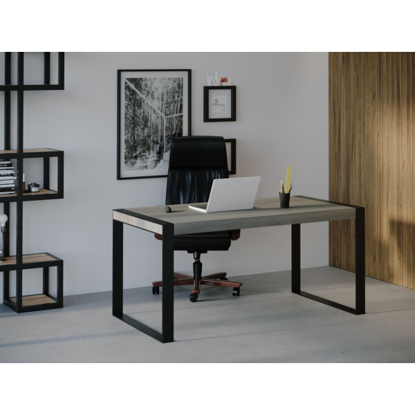 

Компьютерный стол Skandi Wood SW056 Мичиган 200 х 80 х 75 см МДФ+Шпон Дуб Темно-Cерый (SW05620875DaOMDF)