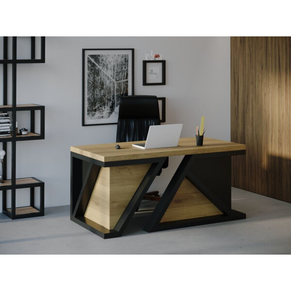 

Компьютерный стол Skandi Wood SW116 Пенсильвания 120 х 80 х 75 см МДФ+Шпон Дуб Натуральный (SW11612875NaOMDF)