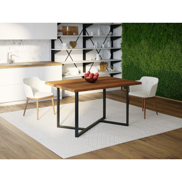 

Обеденный стол Skandi Wood SW038 Аляска 200 х 80 х 75 см МДФ+Шпон Дуб Коричневый (SW03820875BrOMDF)