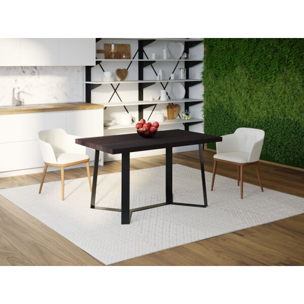 

Обеденный стол Skandi Wood SW046 Джорджия 160 х 80 х 75 см МДФ+Шпон Дуб Венге (SW04616875weOMDF)