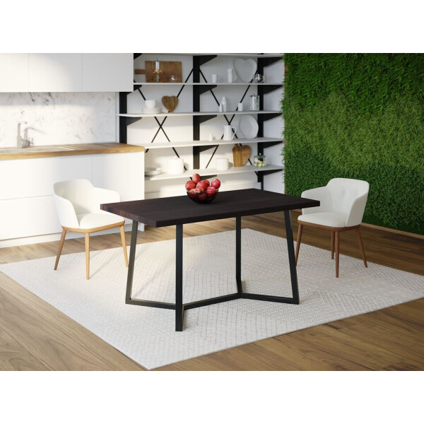 

Обеденный стол Skandi Wood SW064 Луизиана 200 х 80 х 75 см МДФ+Шпон Дуб Венге (SW06420875weOMDF)