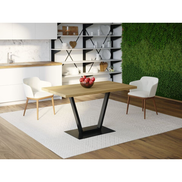

Обеденный стол Skandi Wood SW057 Мэн 120 х 80 х 75 см МДФ+Шпон Дуб Натуральный (SW05712875NaOMDF)