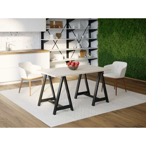 

Обеденный стол Skandi Wood SW060 Джерси 180 х 80 х 75 см МДФ+Шпон Дуб Белый (SW06018875WhOMDF)
