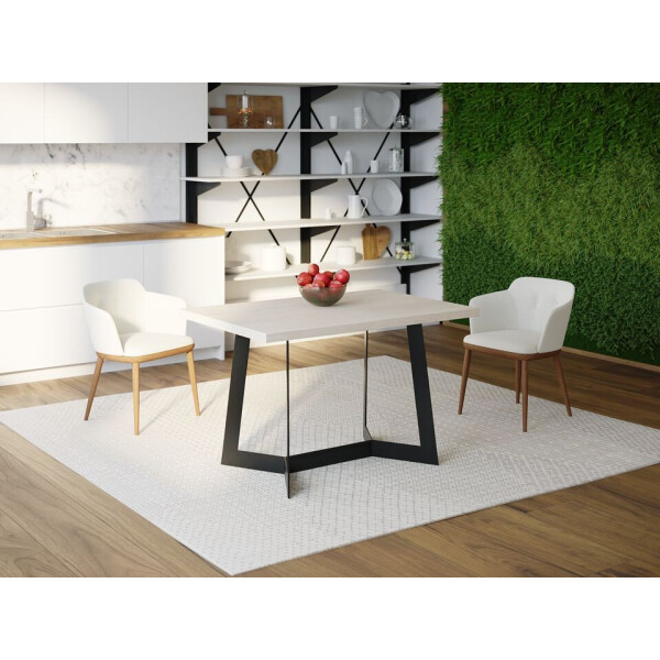 

Обеденный стол Skandi Wood SW063 Нью-Мексико 180 х 80 х 75 см МДФ+Шпон Дуб Белый (SW06318875WhOMDF)