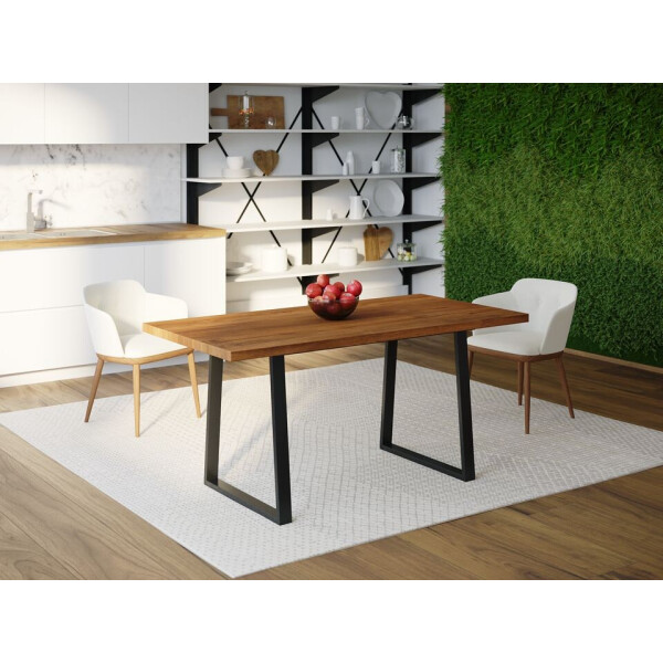 

Обеденный стол Skandi Wood SW073 Род-Айленд 200 х 80 х 75 см МДФ+Шпон Дуб Коричневый (SW07320875BrOMDF)
