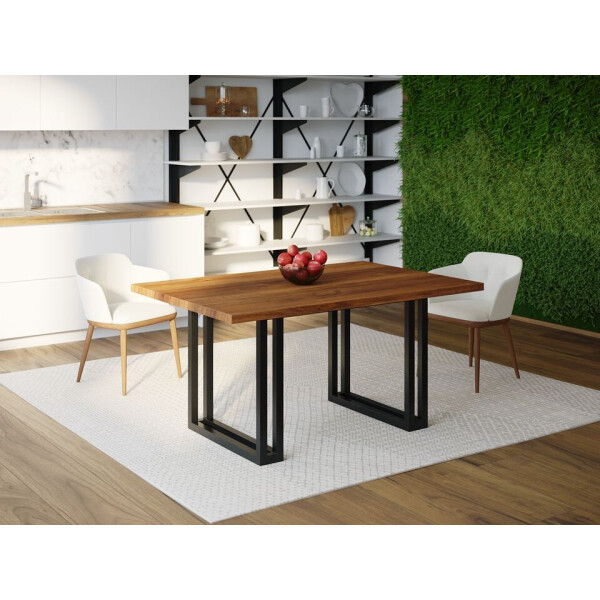 

Обеденный стол Skandi Wood SW075 Хелена 200 х 80 х 75 см МДФ+Шпон Дуб Коричневый (SW07520875BrOMDF)