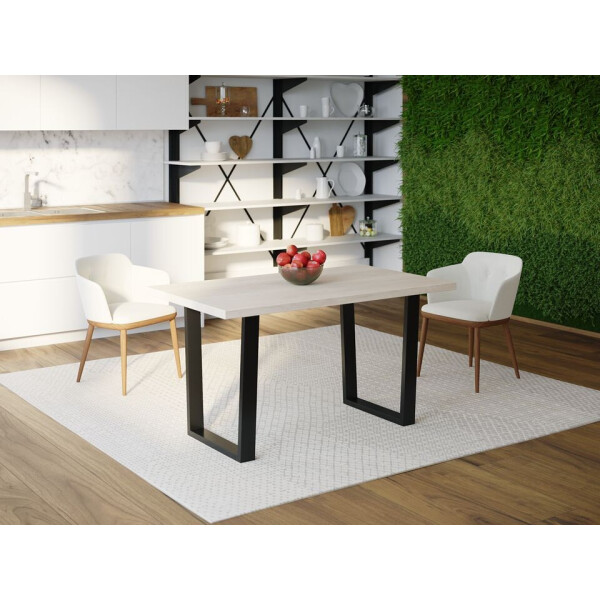 

Обеденный стол Skandi Wood SW087 Аннаполис 160 х 80 х 75 см МДФ+Шпон Дуб Белый (SW08716875WhOMDF)