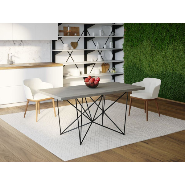 

Обеденный стол Skandi Wood SW078 Сейлем 140 х 80 х 75 см МДФ+Шпон Дуб Темно-Cерый (SW07814875DaOMDF)