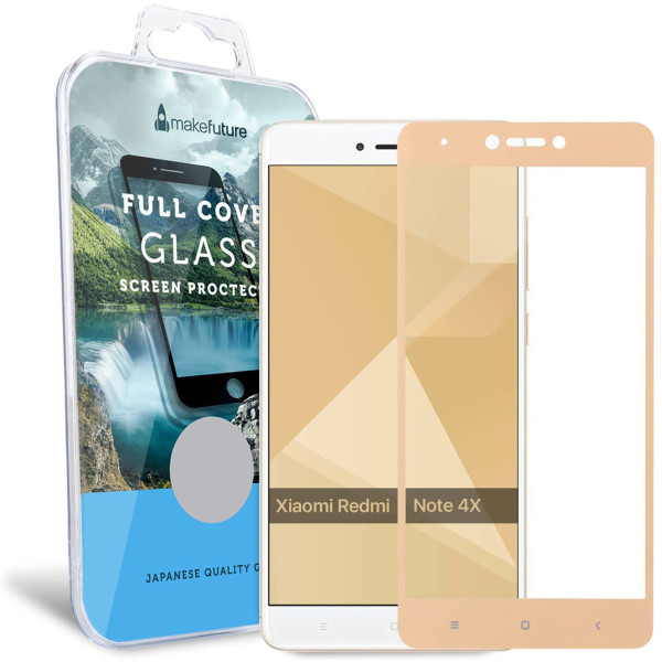 

MakeFuture Full Cover Gold для Xiaomi Redmi Note 4 (C6)