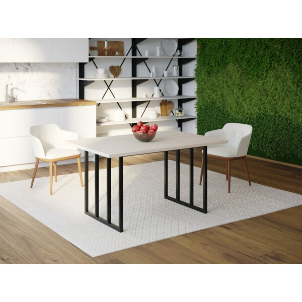 

Обеденный стол Skandi Wood SW101 Атланта 200 х 80 х 75 см МДФ+Шпон Дуб Белый (SW10120875WhOMDF)