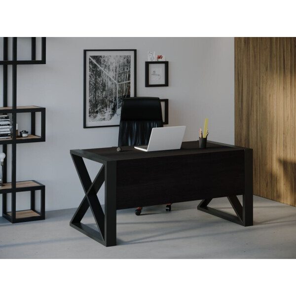 

Компьютерный стол HYGGE HG124 Кьоге 135 х 80 х 75 см ДСП Дуб Венге (HG12413875weOPar)