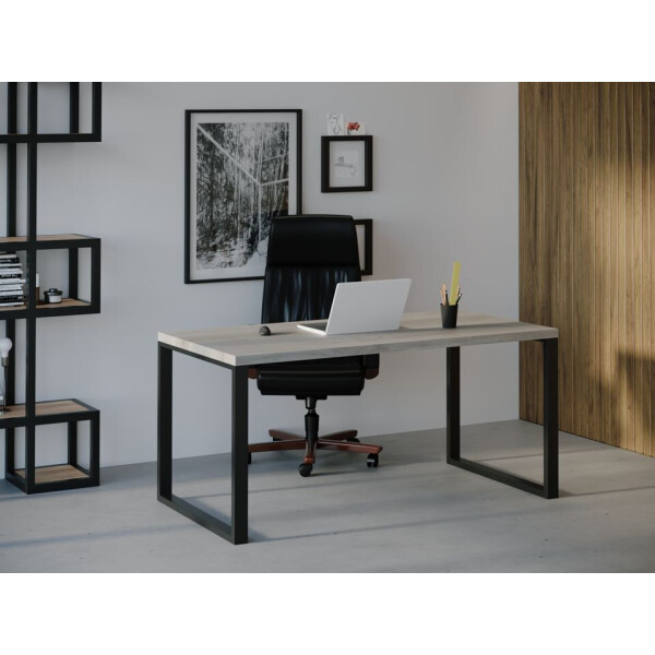 

Компьютерный стол HYGGE HG143 Сківе 120 х 80 х 75 см ДСП Дуб Серый (HG14312875ClOPar)