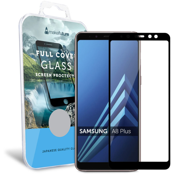 

MakeFuture Full Cover Black для Samsung A8 Plus A730