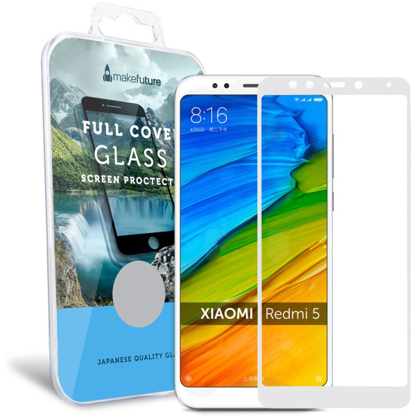 

MakeFuture Full Cover White для Xiaomi Redmi 5