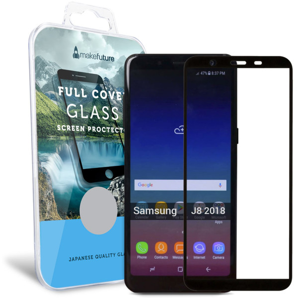 

MakeFuture Full cover Black для Samsung J8 (2018) J800