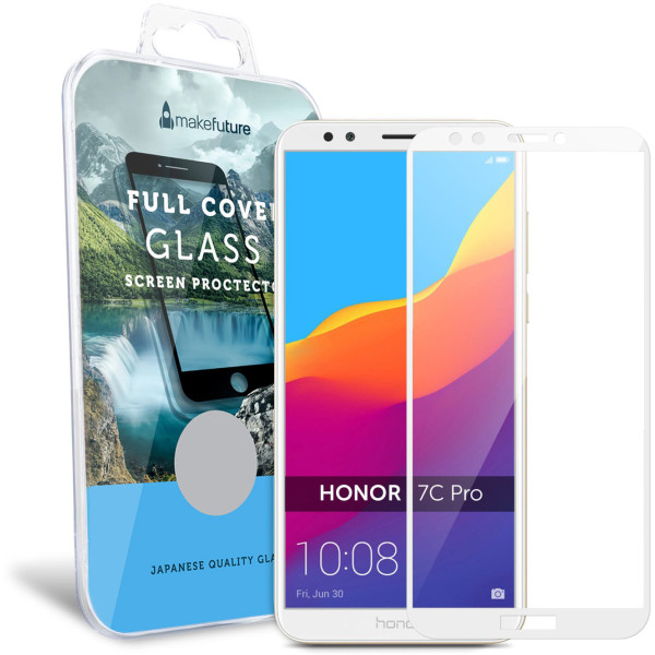 

MakeFuture Full Cover White для Honor 7C Pro/Huawei Y7/Y7 Prime 2018