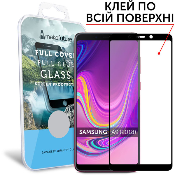 

MakeFuture Full cover Full Glue Black для Samsung A9 2018 (A920)
