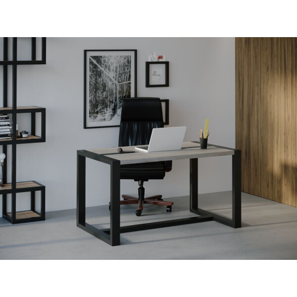 

Компьютерный стол HYGGE HG107 Гладсаксе 150 х 80 х 75 см ДСП Дуб Серый (HG10715875ClOPar)