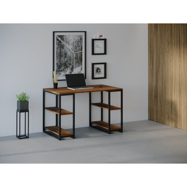 

Компьютерный стол HYGGE HG022 Струер 135 х 80 х 75 см ДСП Дуб Ореховый (HG02213775waOPar)