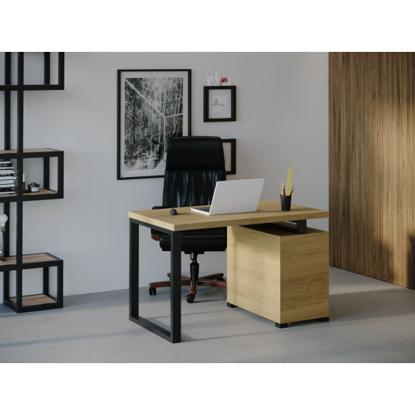 

Компьютерный стол HYGGE HG024 Арендал 135 х 80 х 75 см ДСП Дуб Светлый (HG02413775RhOPar)