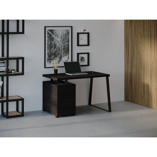 

Компьютерный стол HYGGE HG025 Берген 135 х 80 х 75 см ДСП Дуб Венге (HG02513775weOPar)