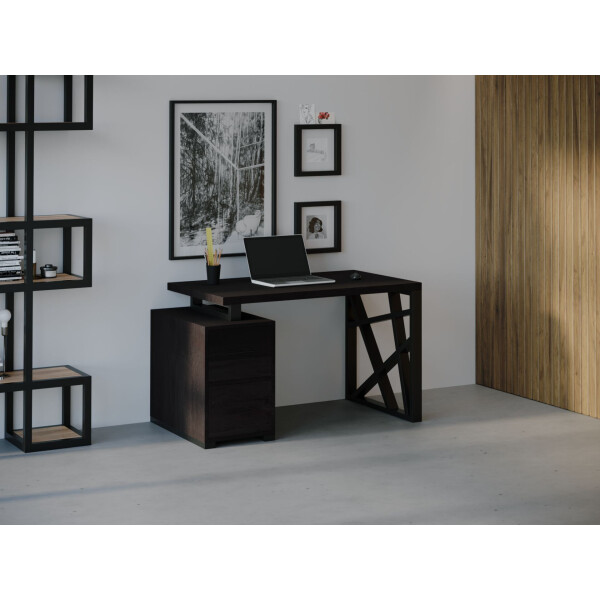 

Компьютерный стол HYGGE HG032 Лофотен 150 х 80 х 75 см ДСП Дуб Венге (HG03215775weOPar)