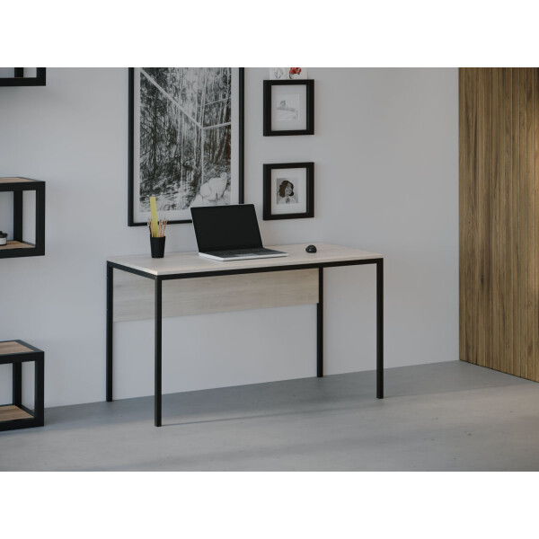 

Компьютерный стол HYGGE HG174L Хеденстед 120 х 65 х 75 см ДСП Дуб Белый (HG174L12675whOPar)