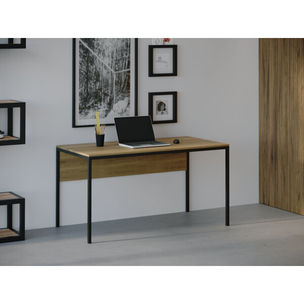 

Компьютерный стол HYGGE HG174XL Хеденстед 1380 х 65 х 75 см ДСП Дуб Светлый (HG174XL13675RhOPar)
