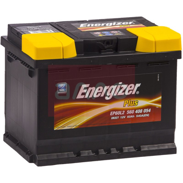 

Автомобильный аккумулятор Energizer Plus 60 Ah 540 A (560408054)