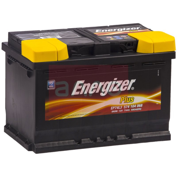 

Автомобильный аккумулятор Energizer Plus 74 Ah 680 A (574104068)