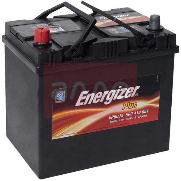 

Автомобильный аккумулятор Energizer Plus 60 Ah 510 A Asia, (560413051)