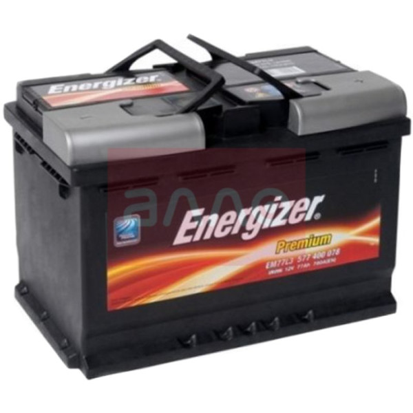 

Автомобильный аккумулятор Energizer Premium 77 Ah 780 A (577400078)