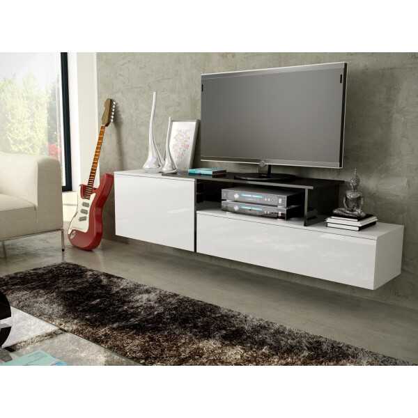 

Тумба под ТВ SIGMA 3 Cama Белый + Черный